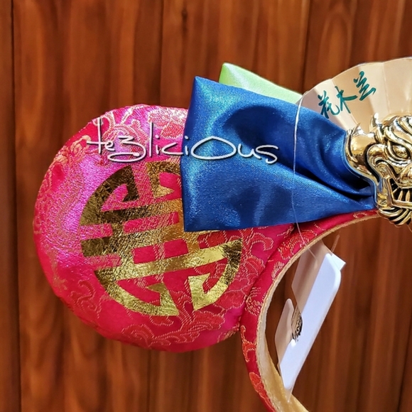 DISNEY PARKS MULAN MINNIE EARS HEADBAND - Picture 5 of 8
